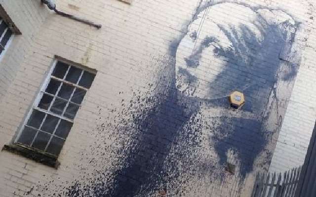 New Banksy ‘earring’ mural in Bristol
