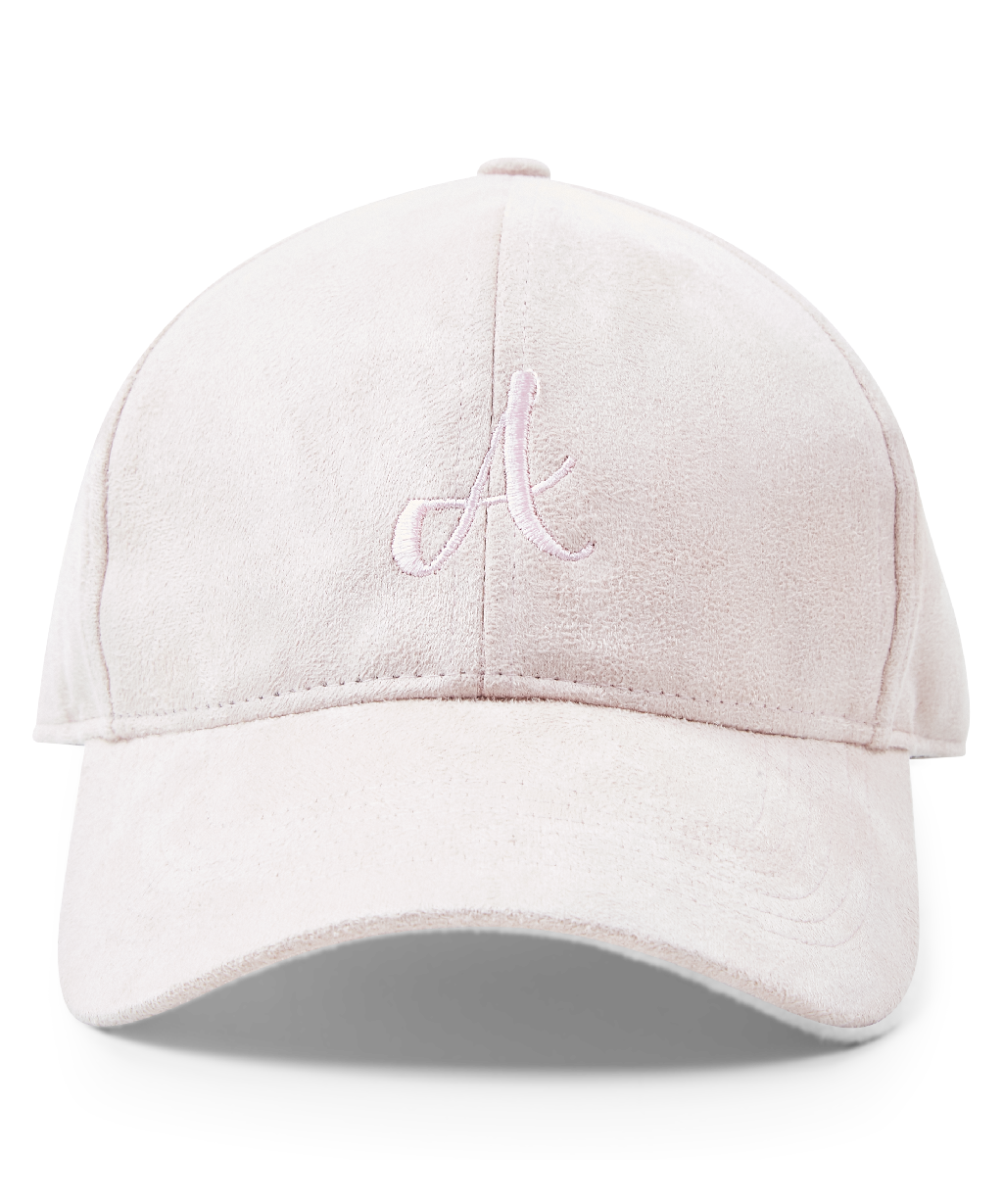 Faux Suede Hat Pink